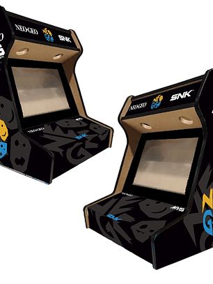 Arcade Bartop - Neo Geo Preta