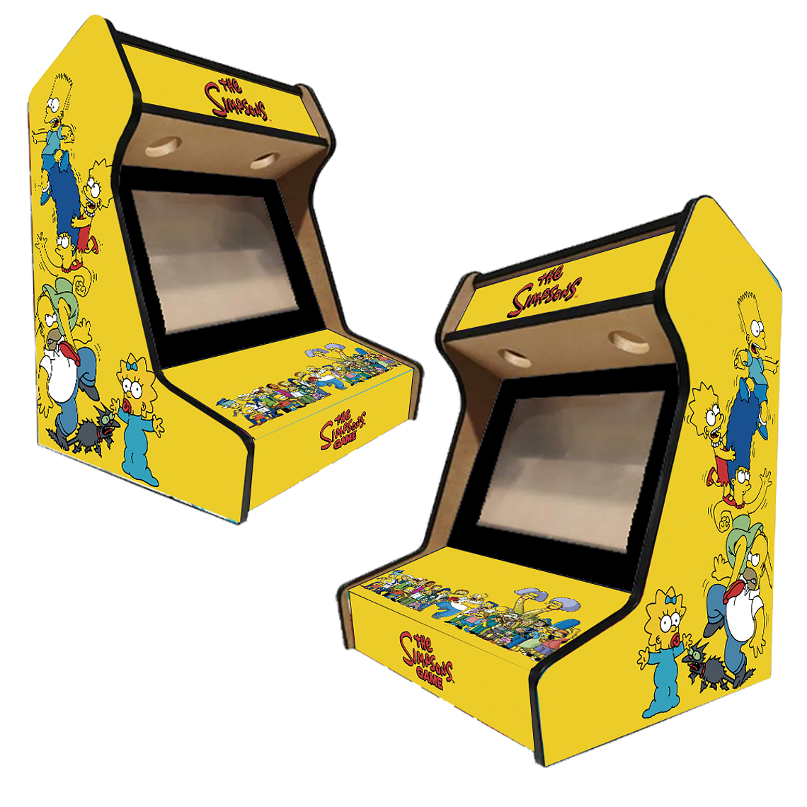 Arcade Bartop - Simpons Amarela 2
