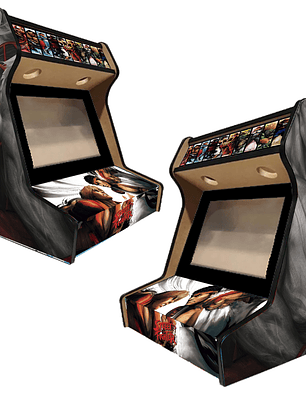 Arcade Bartop - Street Fighter Cinza