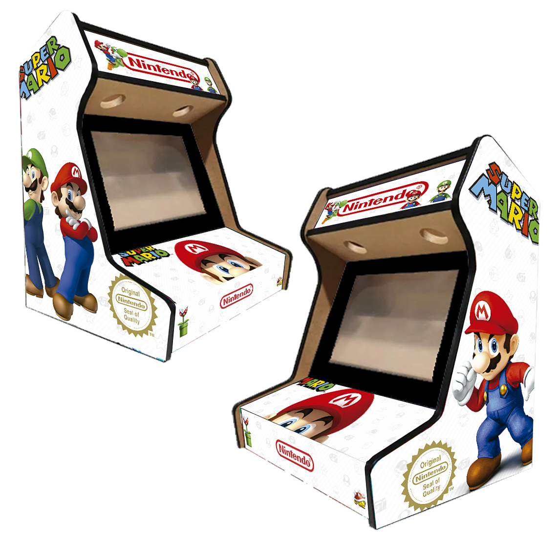 Arcade Bartop - Super Mario Branca 2
