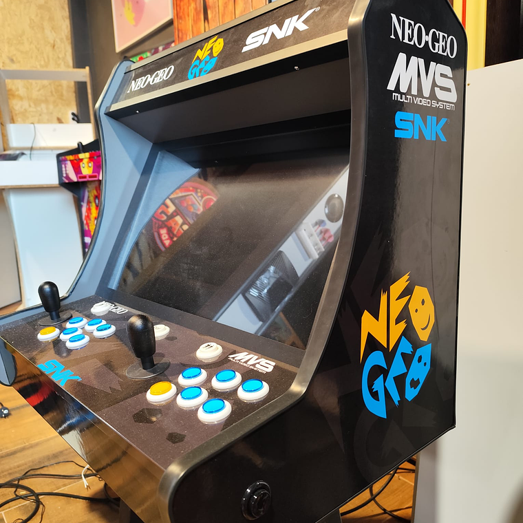 Arcade Bartop - Neo Geo Preta 4