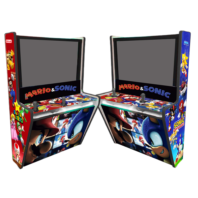 Wallcade Ultra - Super Mario vs Sonic 1