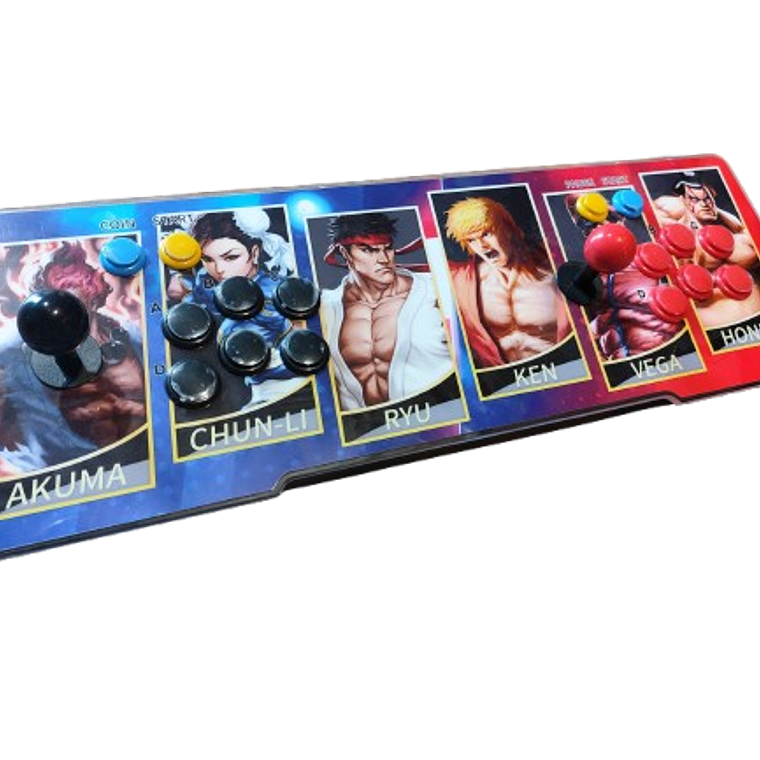 Teclado Arcade 7000 Jogos - Com botões de pinball 7