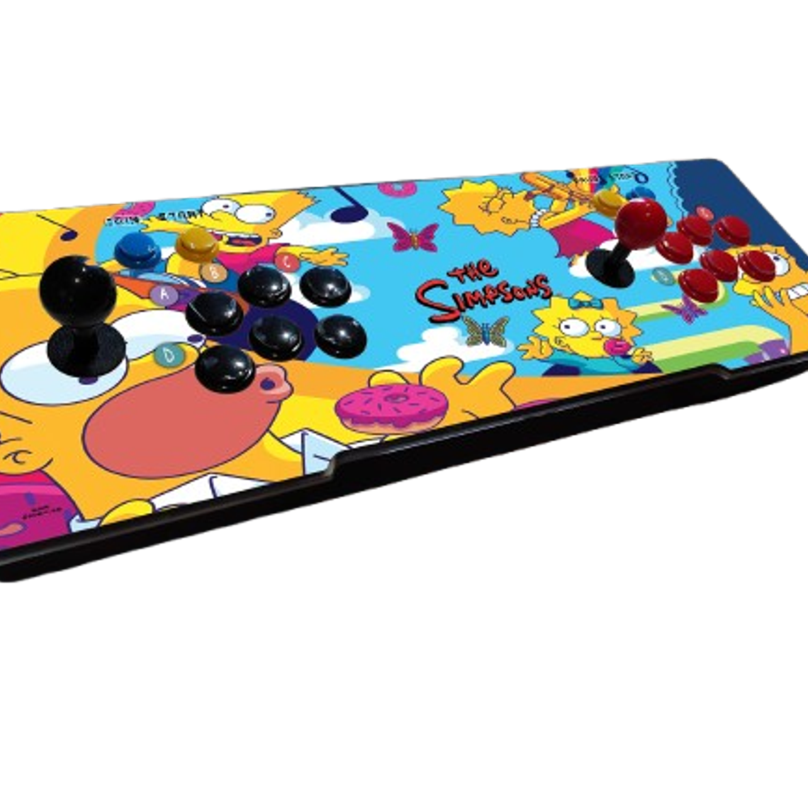 Teclado Arcade 7000 Jogos - Com botões de pinball 13