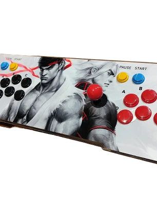 Teclado Arcade ULTRA - 10000 Jogos - Com botões de Pinball