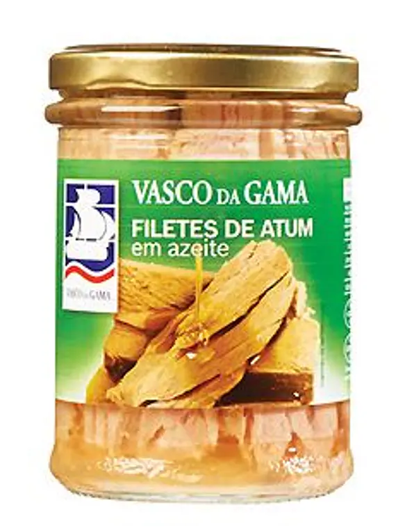 Tuna Fish in Olive Oil Glass