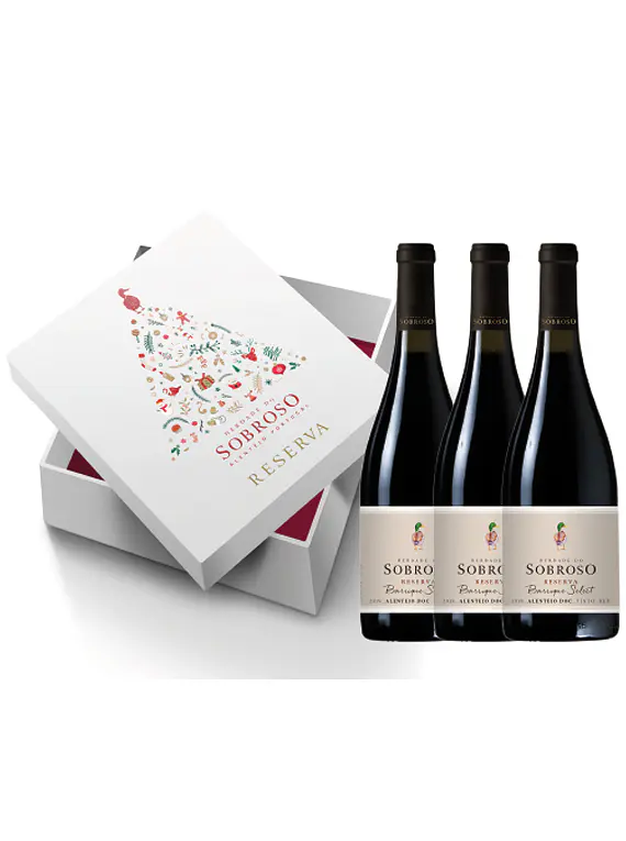 Estojo Sobroso Reserva caixa c/ 3 Gfs