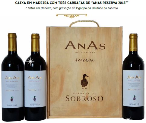 Conjunto Anas Red Wood Box