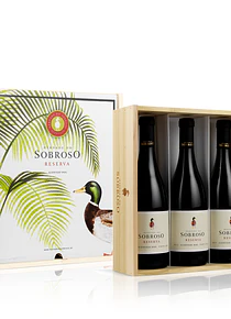 Estojo Sobroso Reserva caixa c/ 3 Gfs