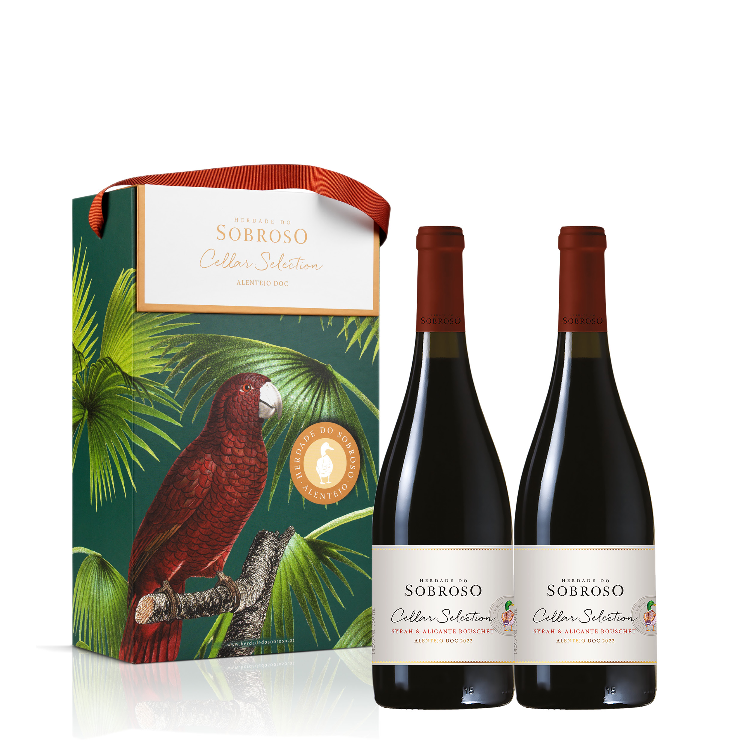 Conjunto Sobroso Cellar Selection Caixa especial 2 garrafas 