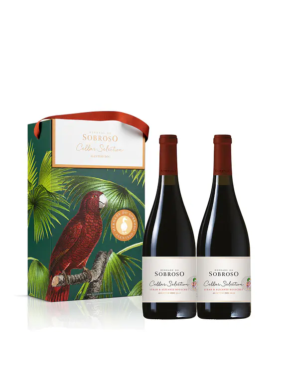 Conjunto Sobroso Cellar Selection Caixa especial 2 garrafas 