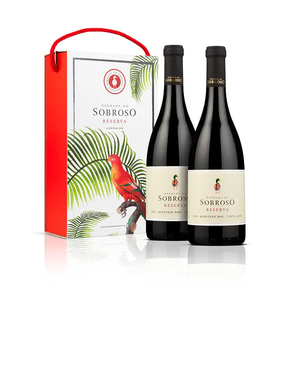 Estojo Sobroso Reserva Tinto