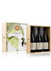 Conjunto Sobroso Reserva Tinto caixa 3 garrafas 