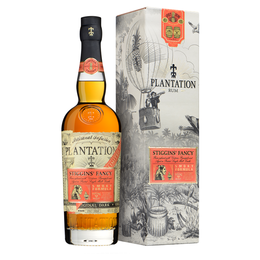 Rum Plantation Stiggins Fancy Pineapple Smoky Formula Packshot 70cl