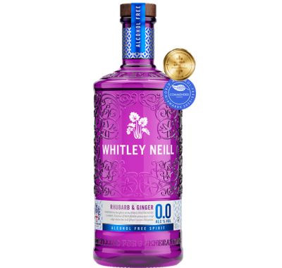 Gin Writtey Neill Alcohol Free Rhubarb & Ginger