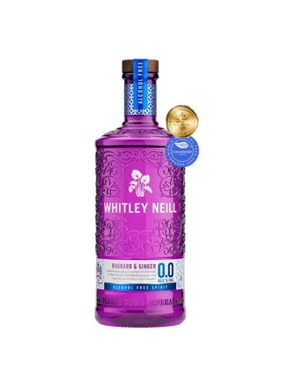 Gin Writtey Neill Alcohol Free Rhubarb & Ginger