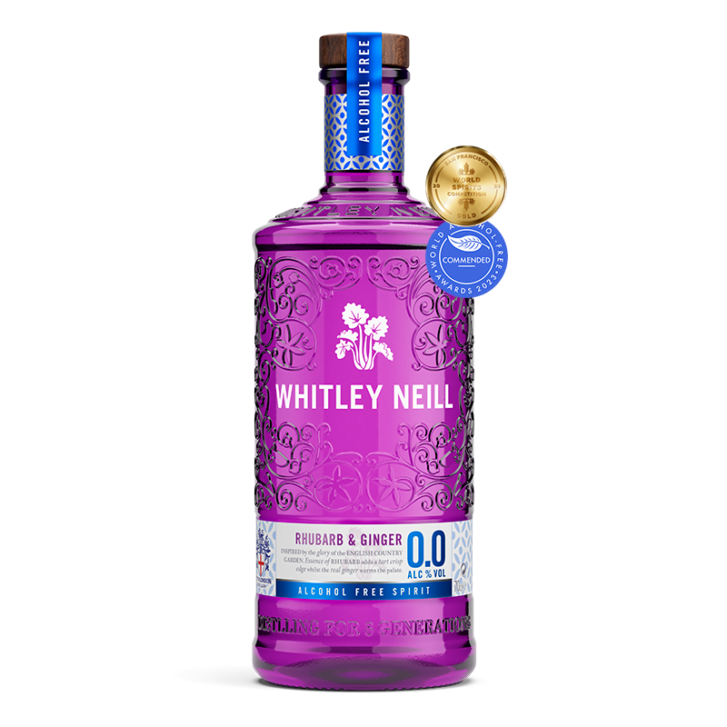 Gin Writtey Neill Alcohol Free Rhubarb & Ginger
