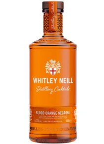 Gin Writtey Neill New Blood Orange Negroni Distillery Cocktail