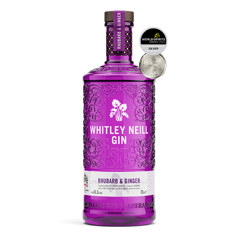 Gin Writtey Neill Rhubarb and Ginger