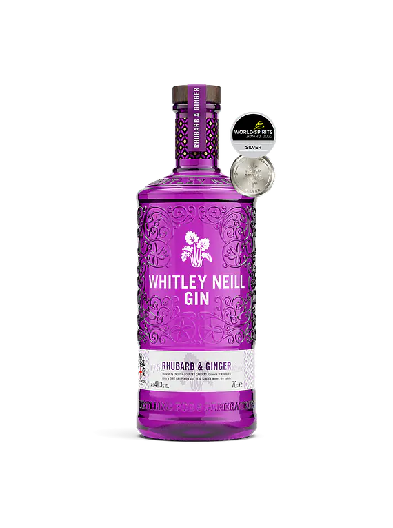 Gin Writtey Neill Rhubarb and Ginger