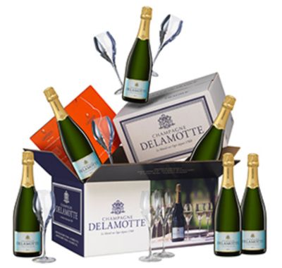 Champagne Delamotte Celabration Case