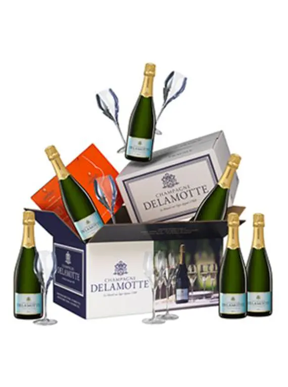 Champagne Delamotte Celabration Case