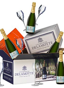 Champagne Delamotte Celabration Case