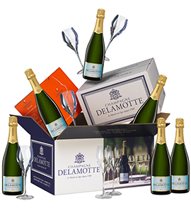 Champagne Delamotte Celabration Case