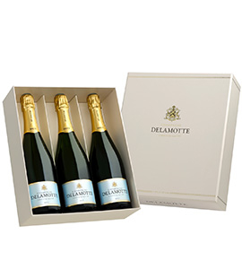 Champagne Delamotte Coffret Trio