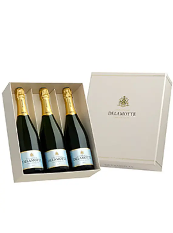 Champagne Delamotte Coffret Trio