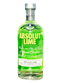 Vodca Absolute Lime