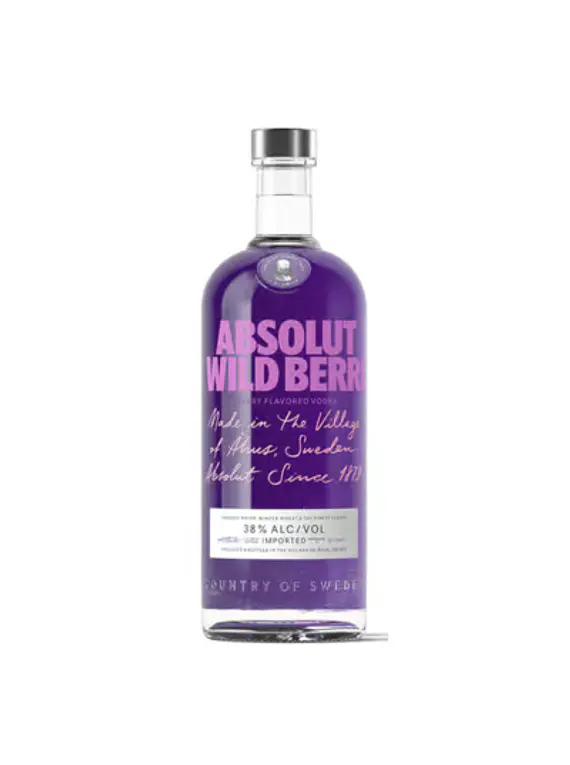 Vodca Absolute wild Berry