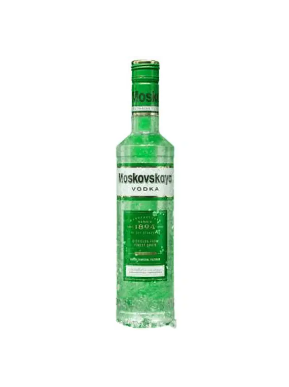 Vodka Moskovskaya Flasche Energy Iced