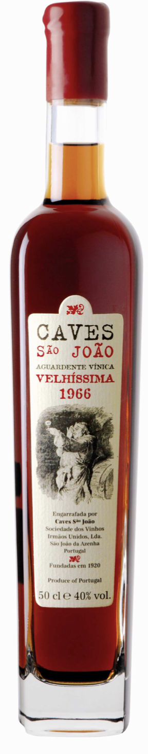 Aguardente Caves São João Velhissima 1966