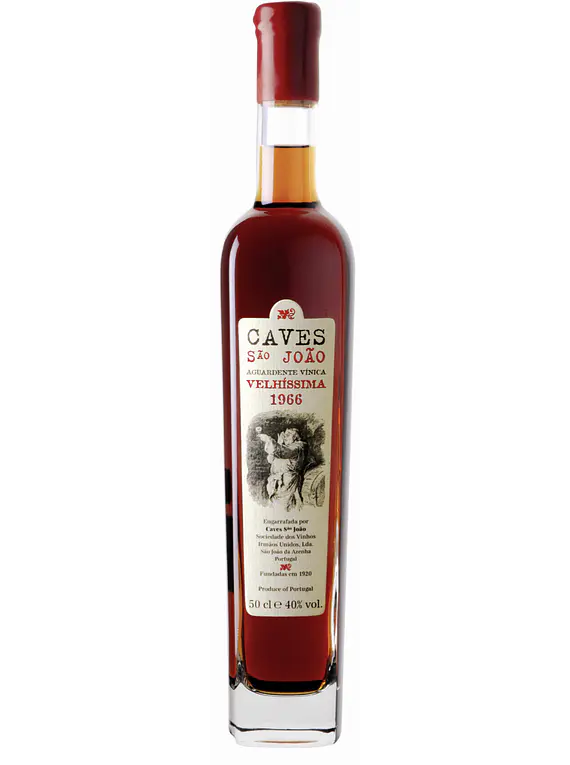 Aguardente Caves São João Velhissima 1966