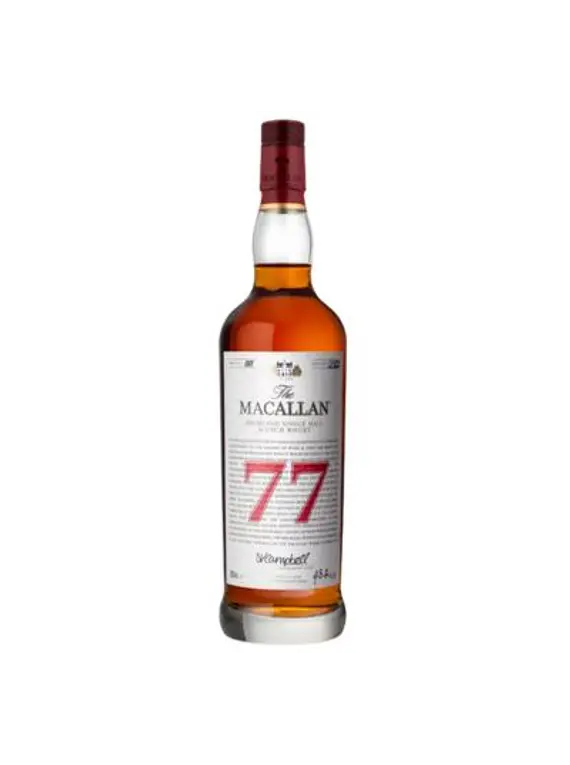 Macallan Red Collection 77 years Old