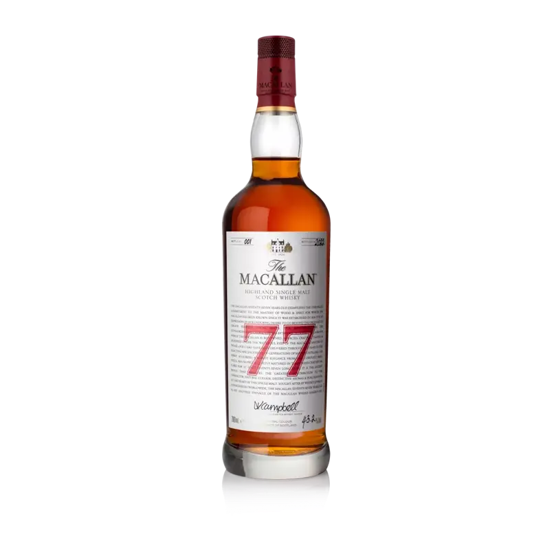 Macallan Red Collection 77 years Old