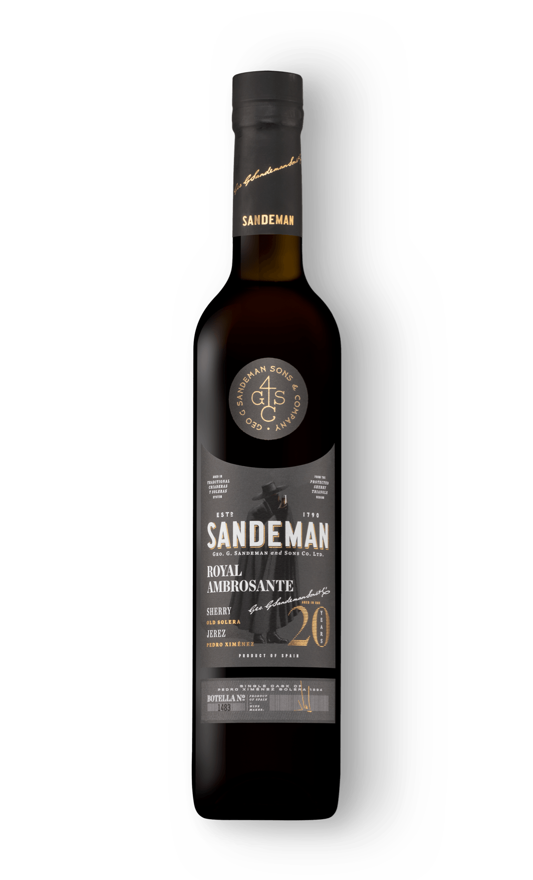 Sandeman Sherry Royal Ambrosante Pedro Ximénez 20 