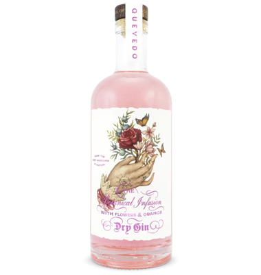 Quevedo Dry Gin With Flowers & Orange