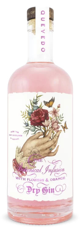 Quevedo Dry Gin With Flowers & Orange