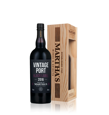 Martha's Black Label Vintage Port 2016