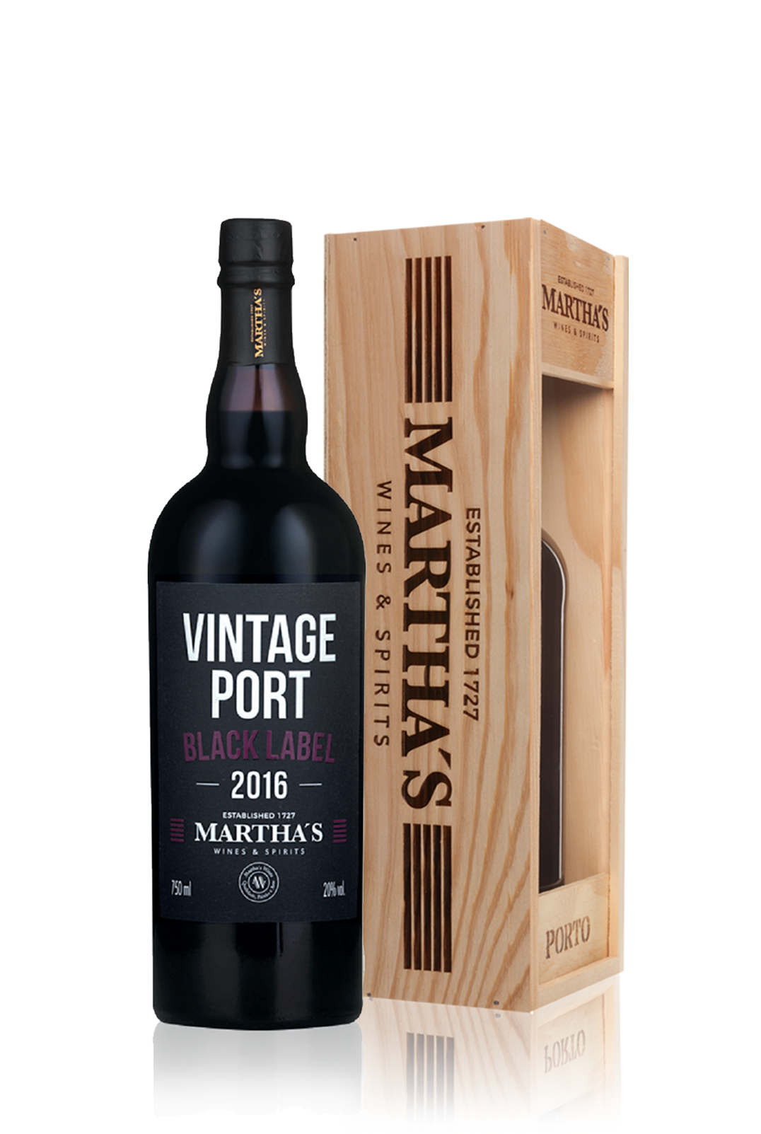 Martha's Black Label Vintage Port 2016