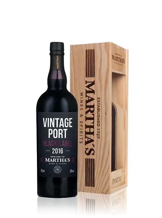 Martha's Black Label Vintage Port 2016