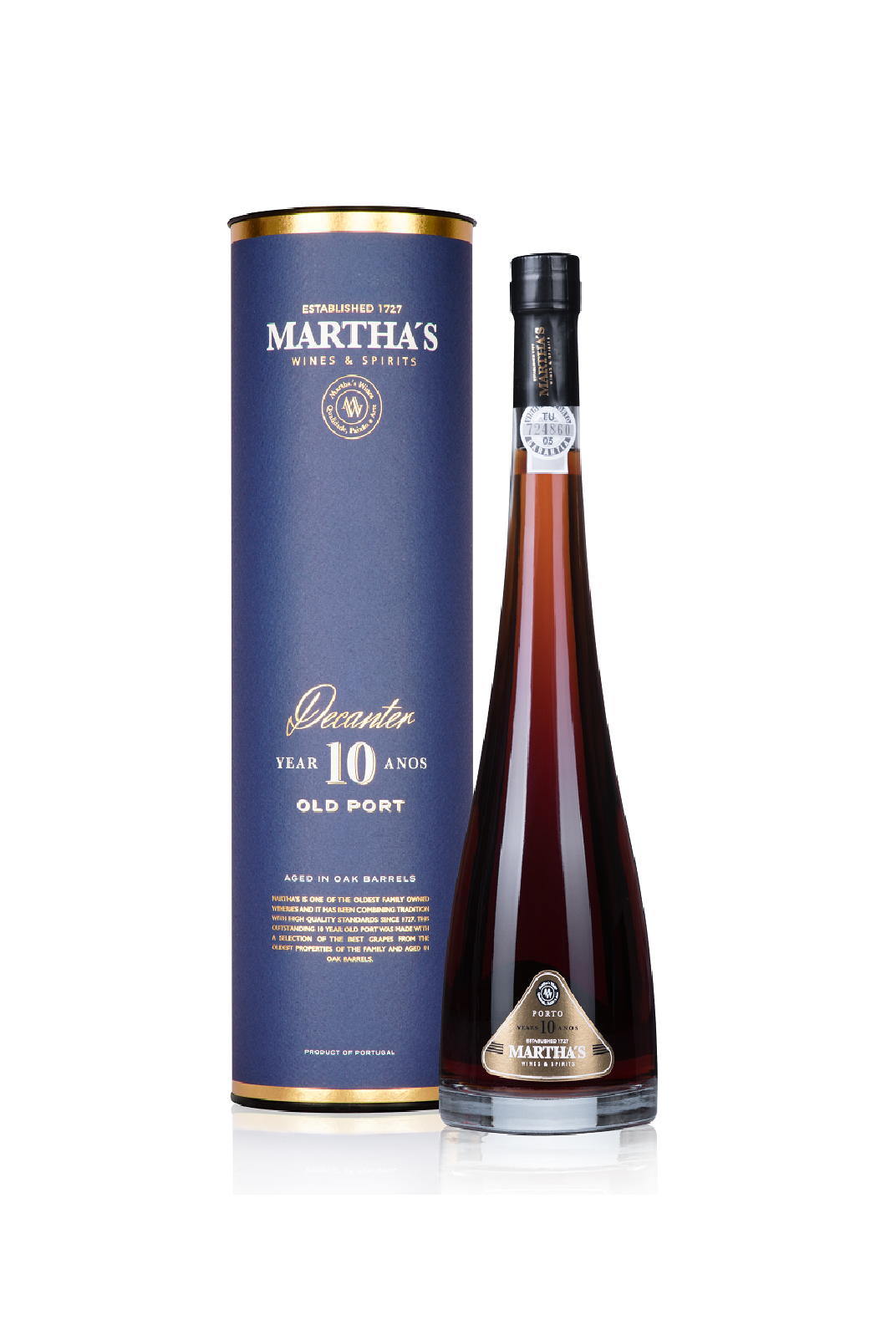 Martha's Decanter 10 Year Old Port