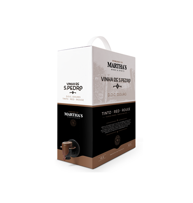 Martha`s Vinha S. Pedro Tinto Douro Bag in box