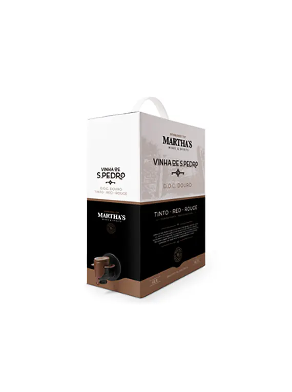Martha`s Vinha S. Pedro Tinto Douro Bag in box