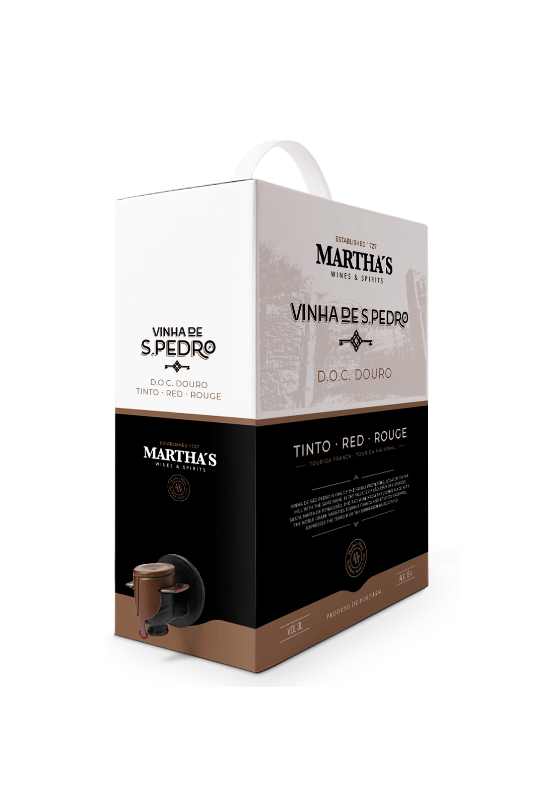 Martha`s Vinha S. Pedro Tinto Douro Bag in box