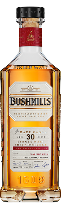 Bushmill's 30 Year Old Single Malt Madeira Cask