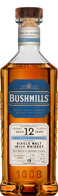 Bushmill's 2010 Vintage Tequila Casks