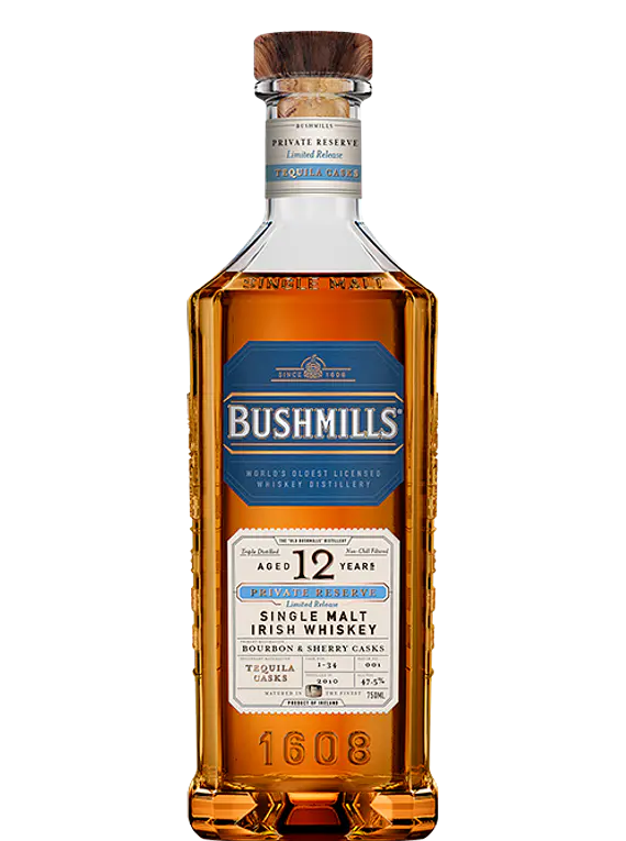 Bushmill's 2010 Vintage Tequila Casks